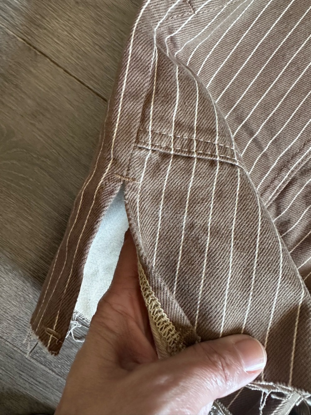 WeWoreWhat Overall Short with side slits - Picture 6 of 8